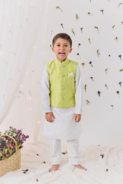 Kurta Bundi Set