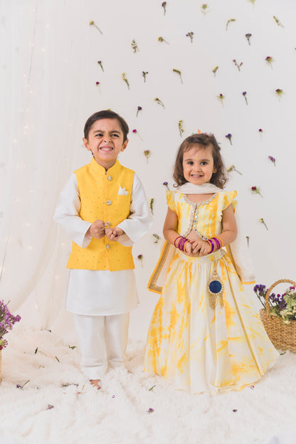 Kurta Bundi Set