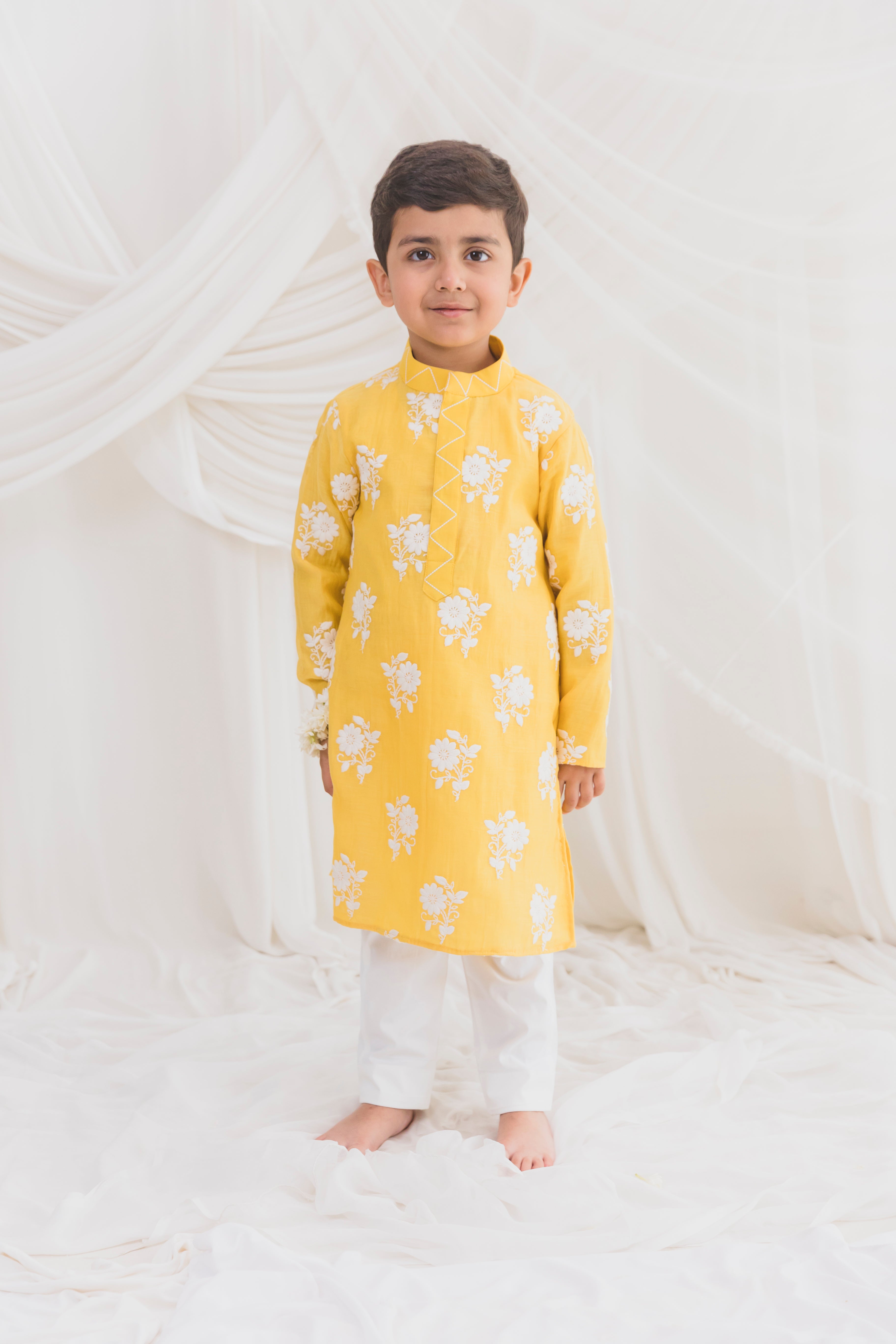 Yellow Kurta Set