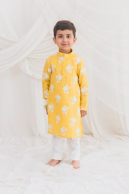 Yellow Kurta Set