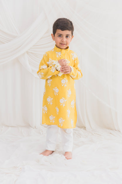 Yellow Kurta Set