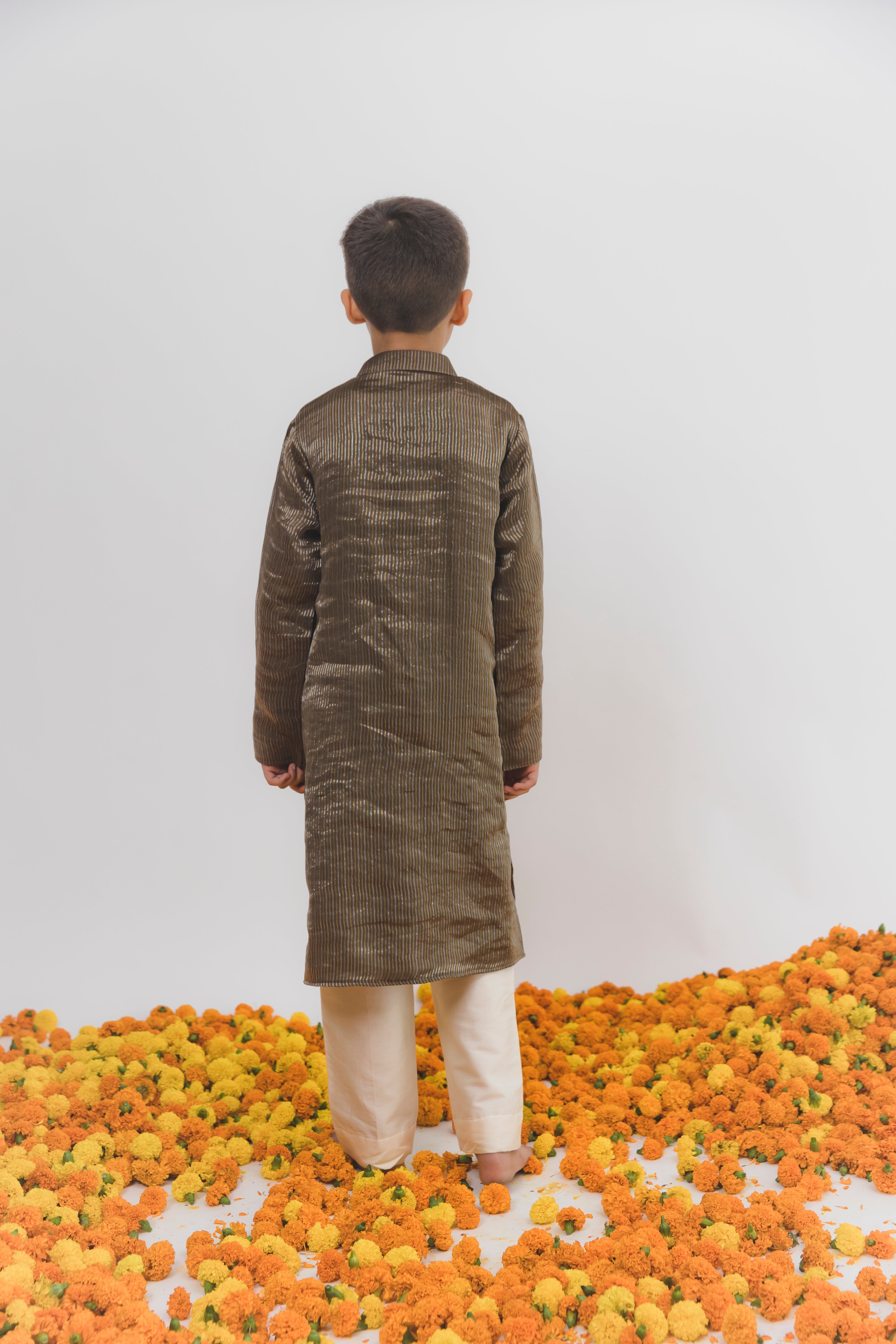 Brown Kurta set