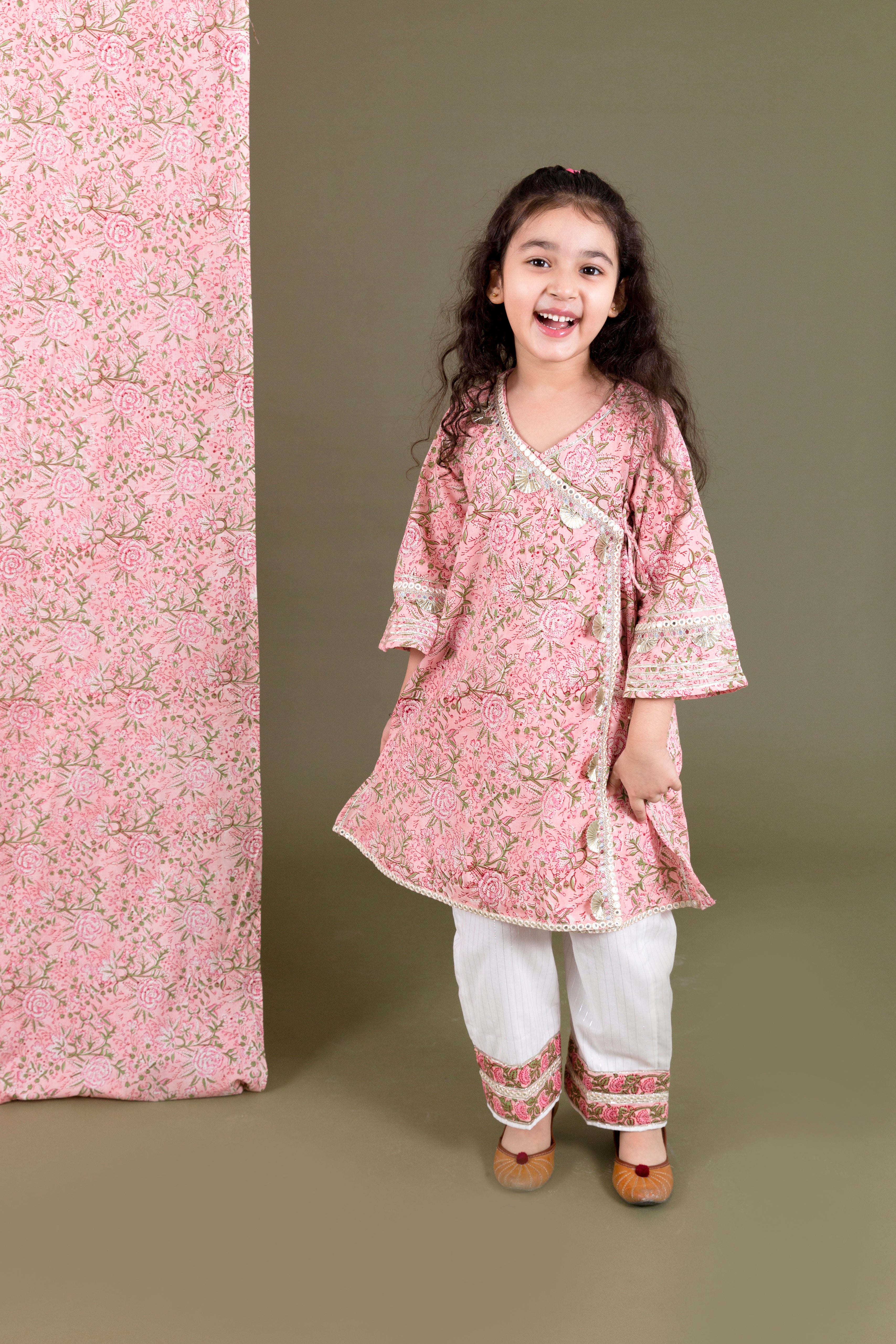 Block Print Kurta With  Pants