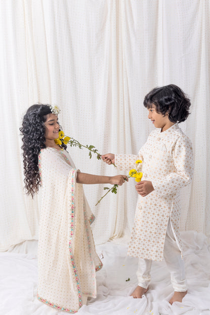 Muslin Shirt with Sharara