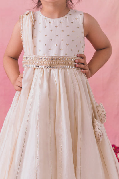 Off White Anarkali