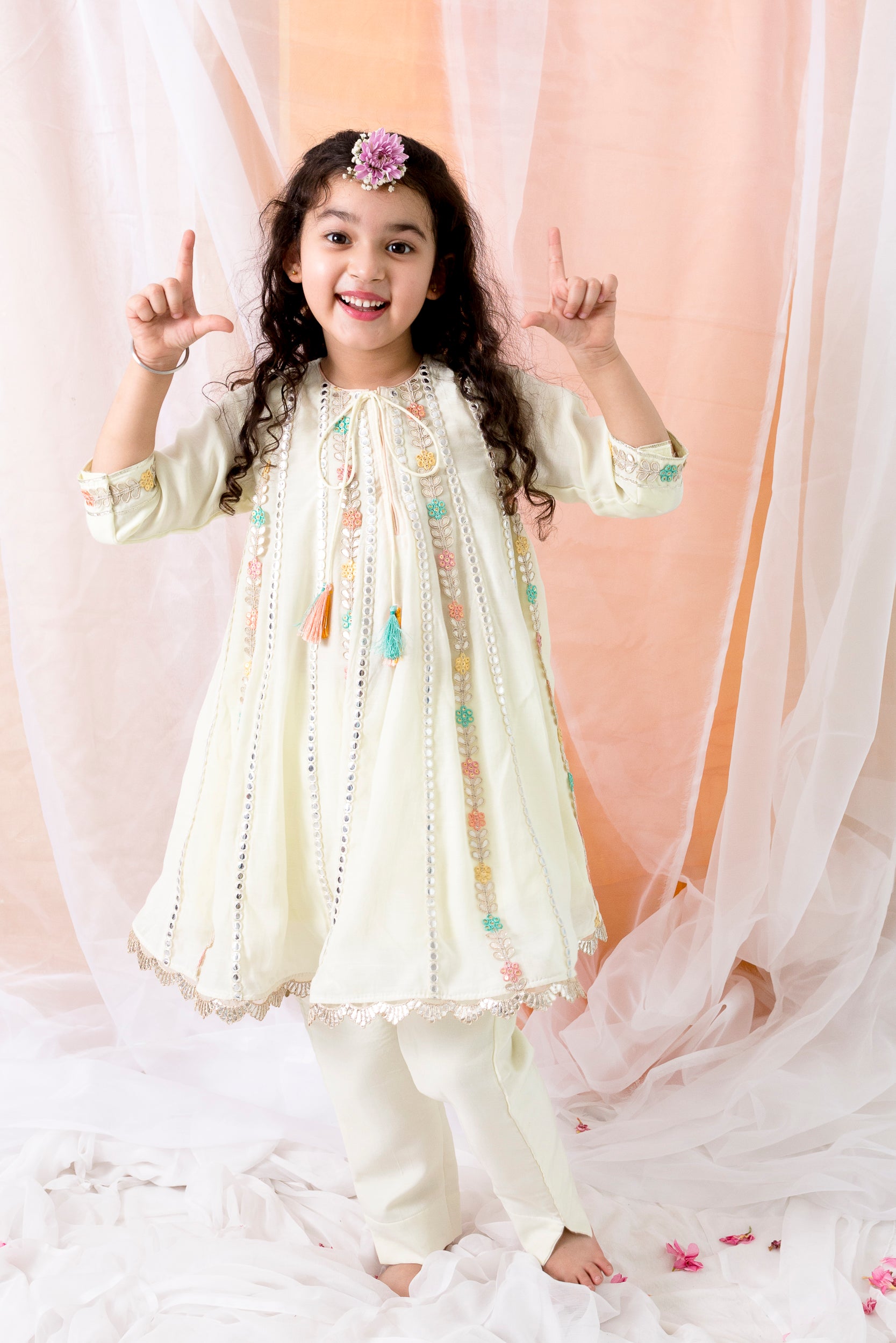 Muslin Top With Pants