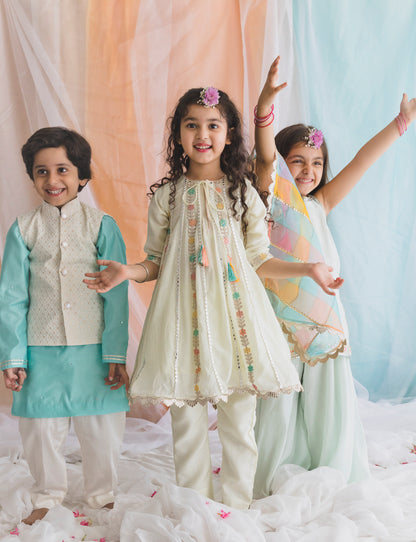 Muslin Top With Pants